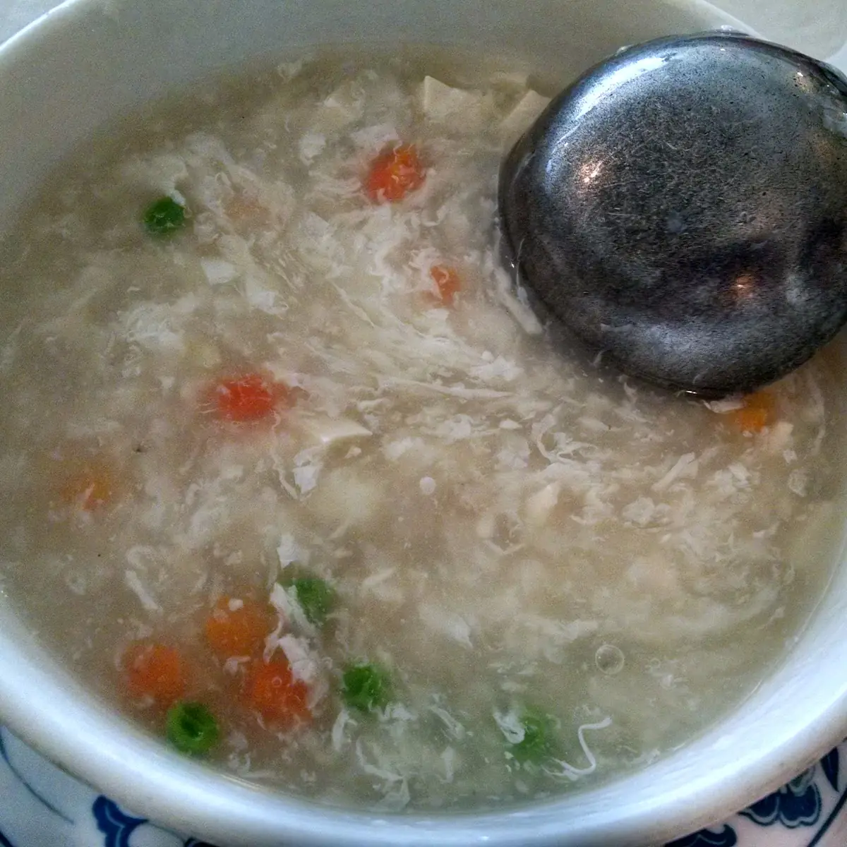 sizzling rice soup 鍋巴汤